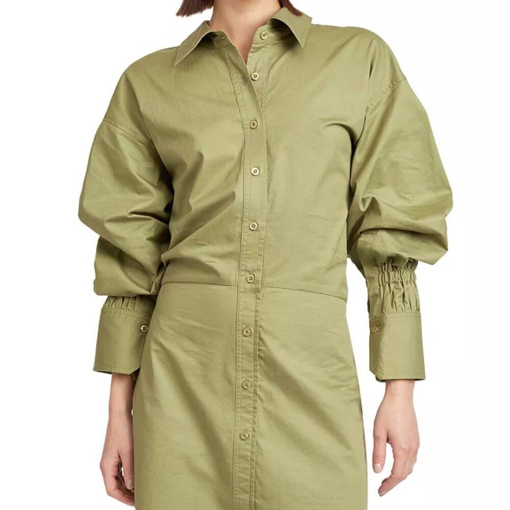 En Saison Cotton Shirt Dress S